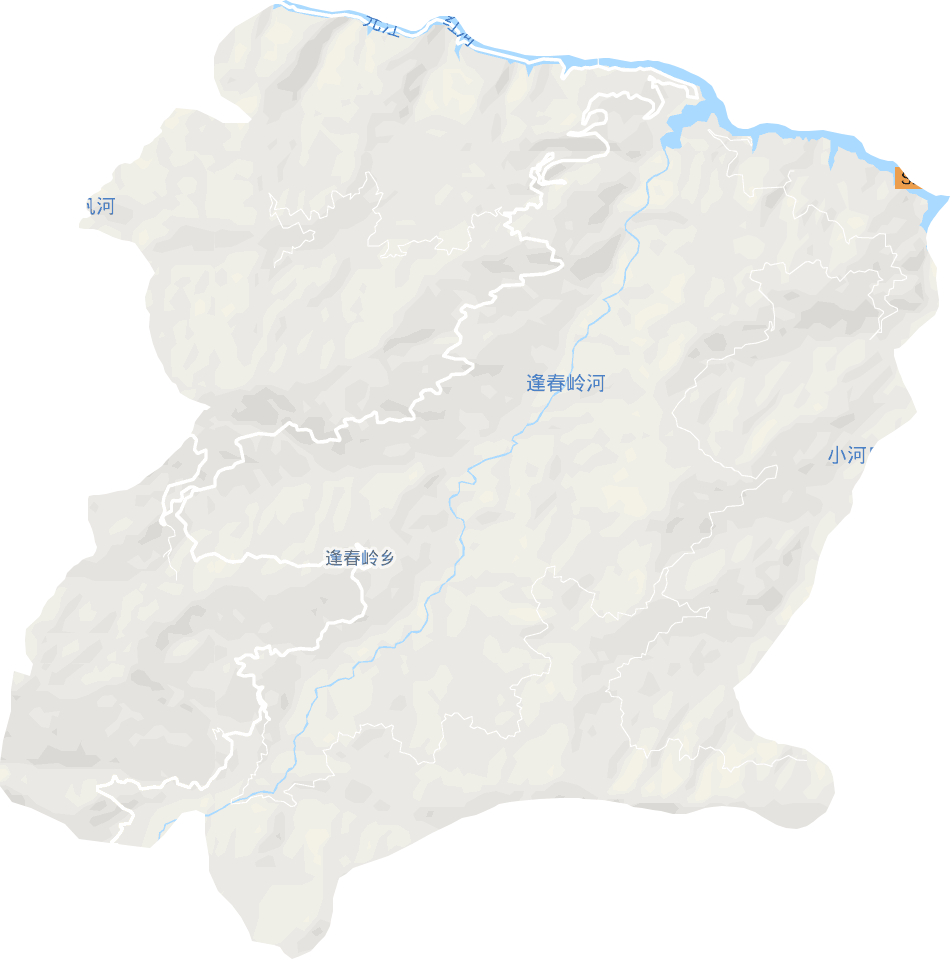 逢春岭乡电子地图
