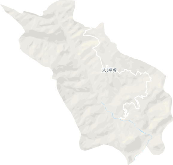 大坪乡电子地图