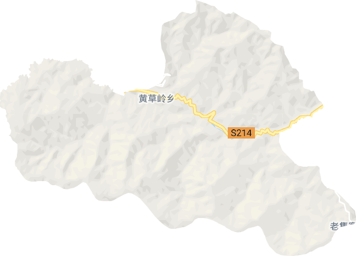 黄草岭乡电子地图
