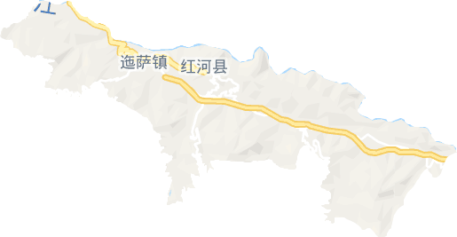 迤萨镇电子地图
