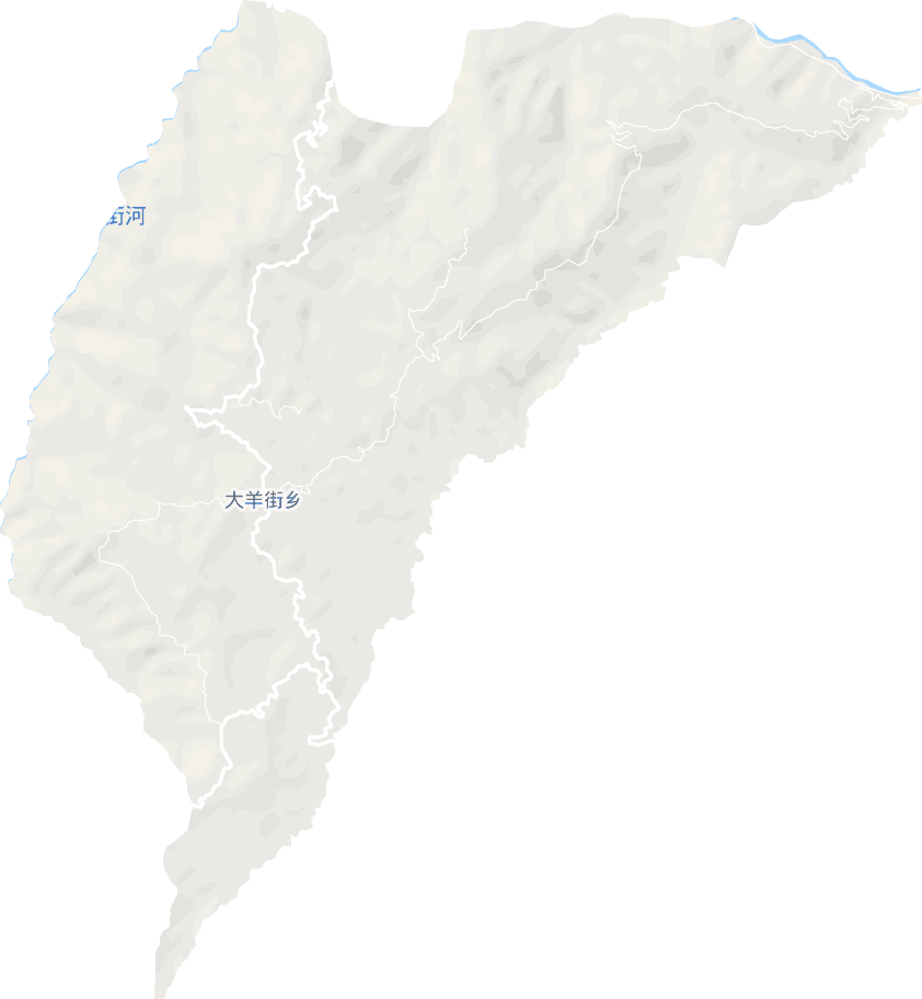 大羊街乡电子地图