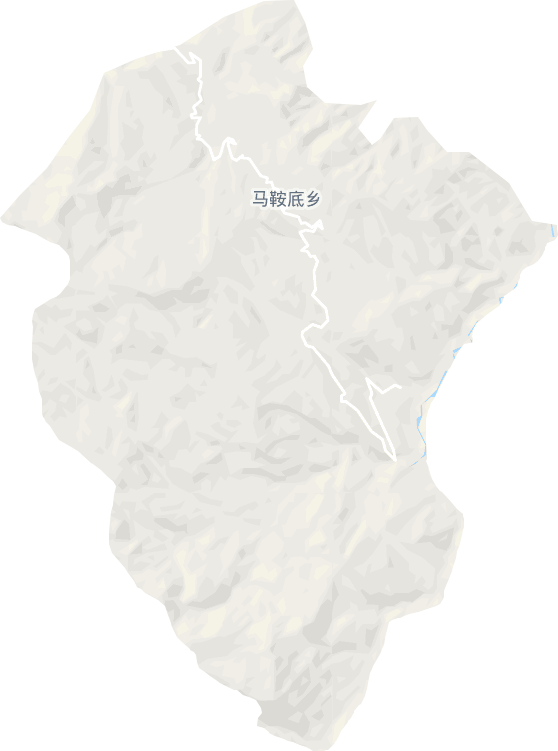 马鞍底乡电子地图