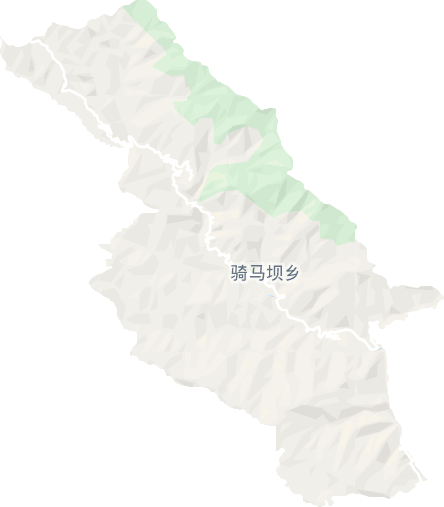 骑马坝乡电子地图