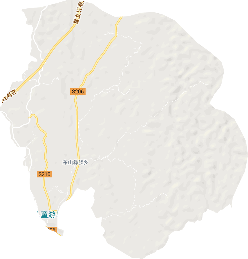 东山彝族乡电子地图