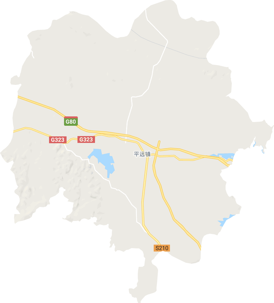 平远镇电子地图
