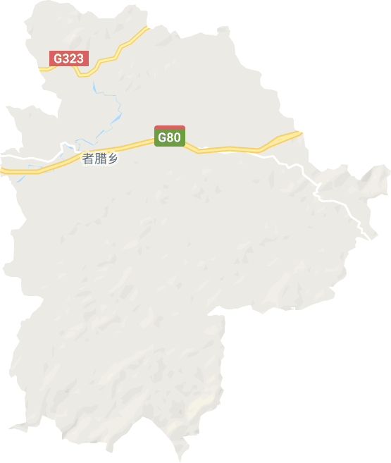 者腊乡电子地图