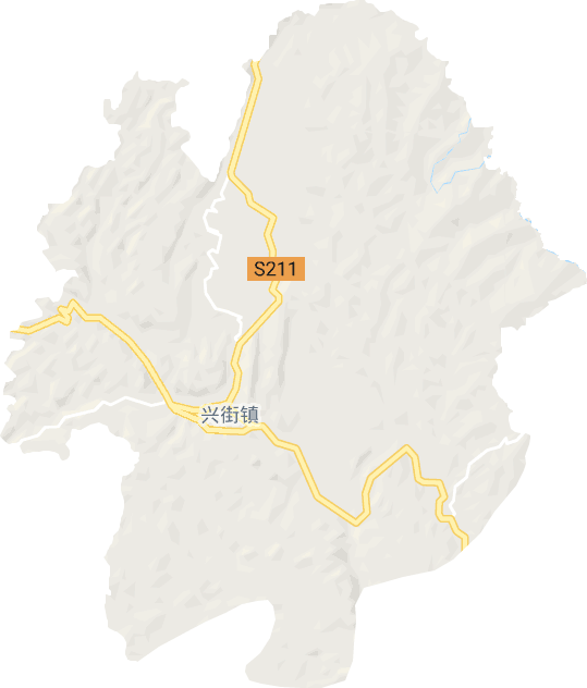兴街镇电子地图