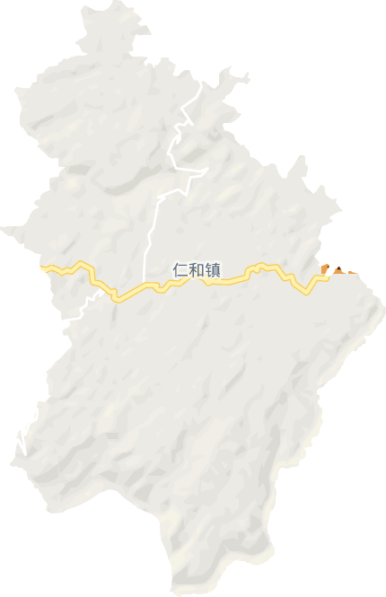 仁和镇电子地图