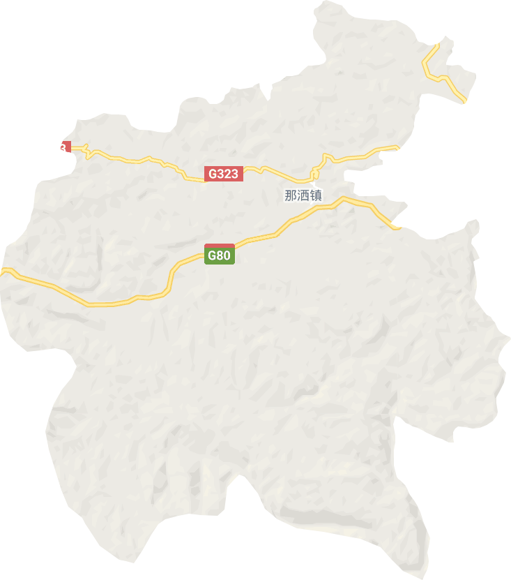 那洒镇电子地图