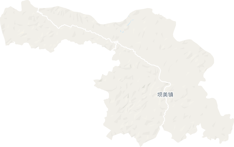 坝美镇电子地图