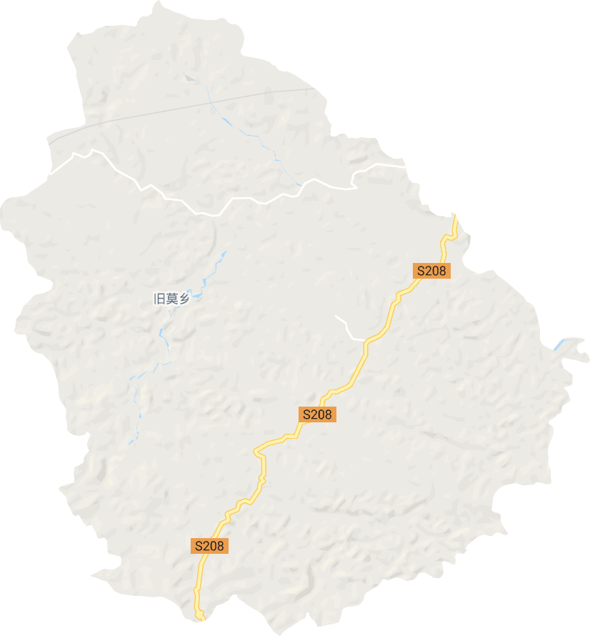 旧莫乡电子地图