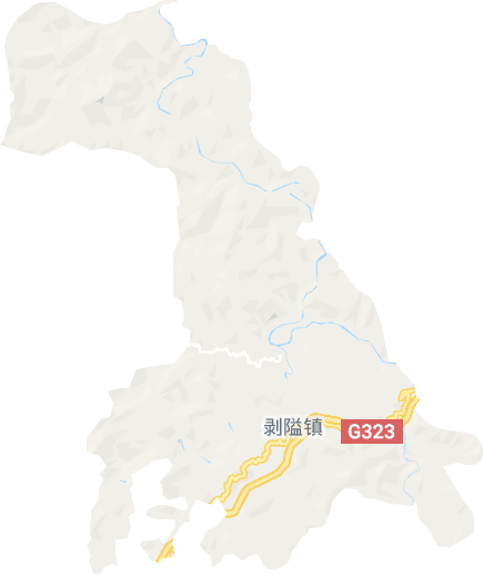 剥隘镇电子地图