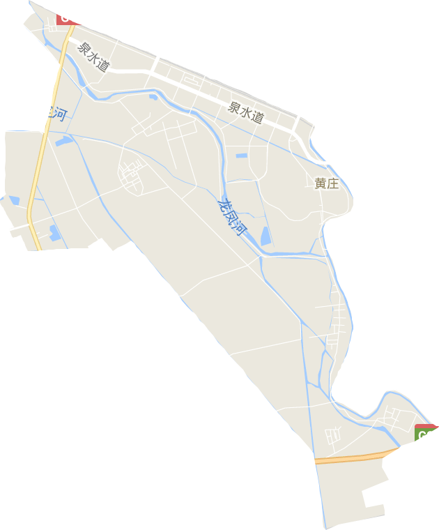 黄庄街道电子地图