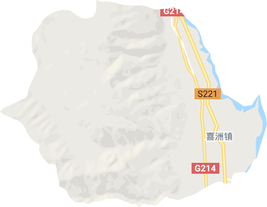 喜洲镇电子地图