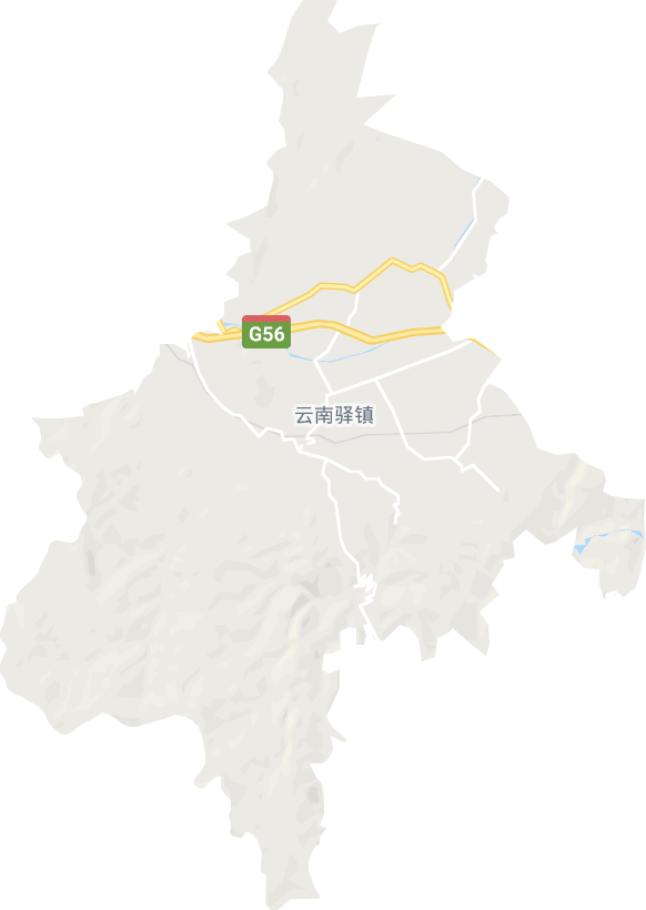 云南驿镇电子地图