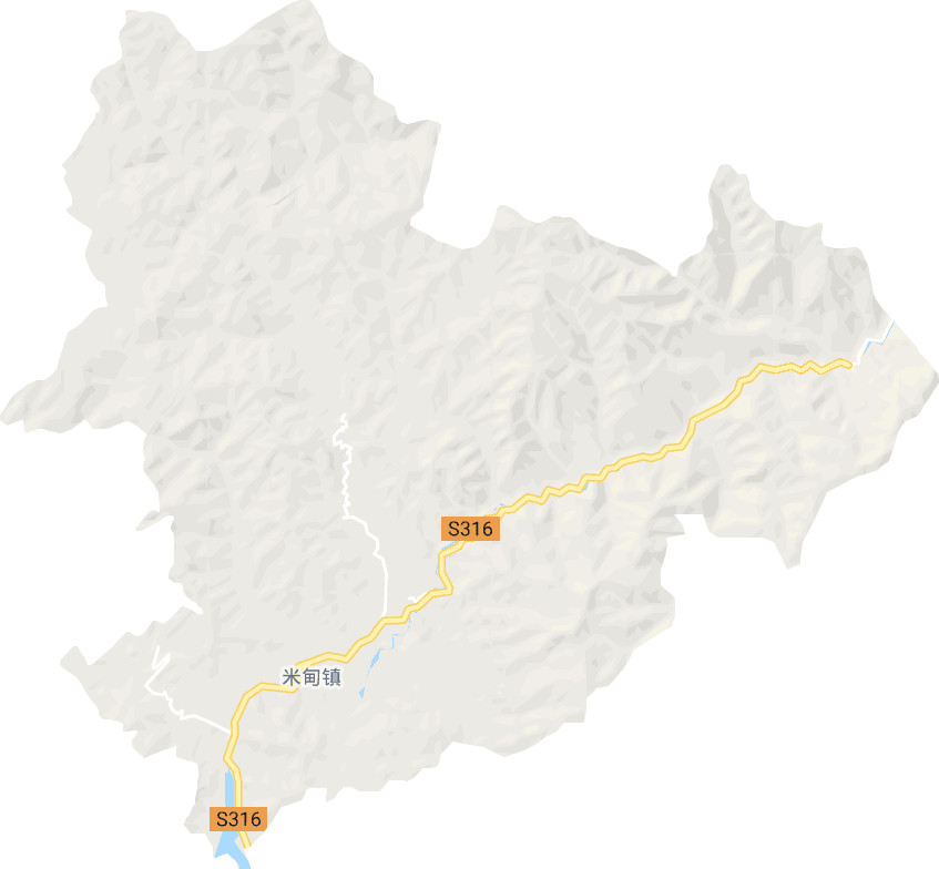 米甸镇电子地图
