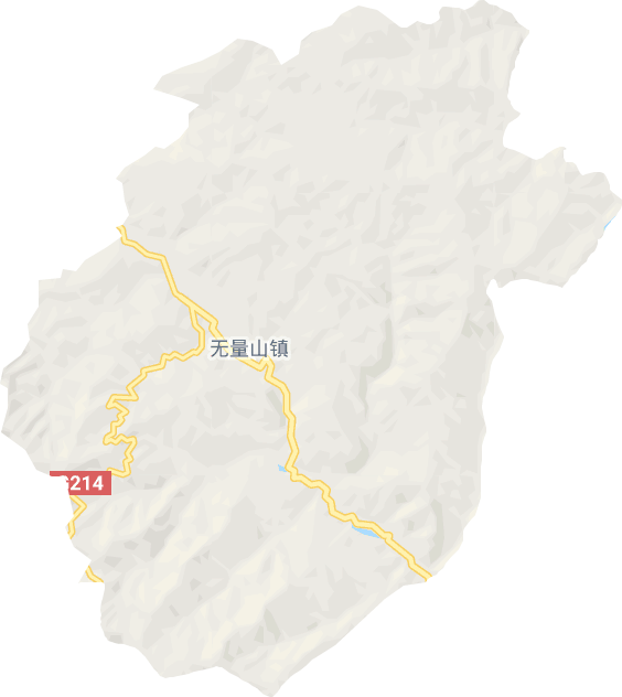 无量山镇电子地图