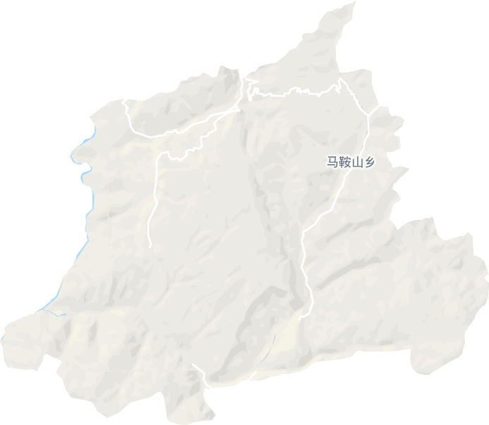 马鞍山乡电子地图
