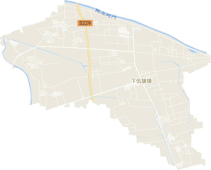 下伍旗镇电子地图