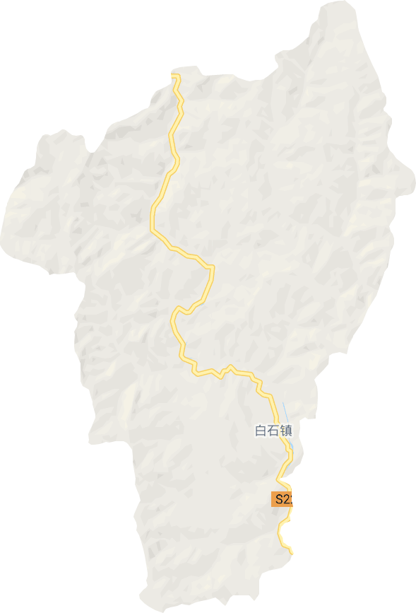 白石镇电子地图