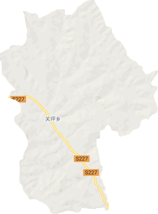 关坪乡电子地图