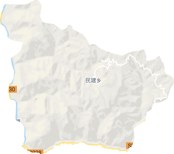 民建乡电子地图