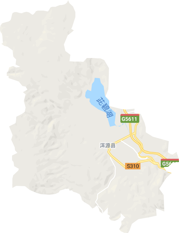 茈碧湖镇电子地图
