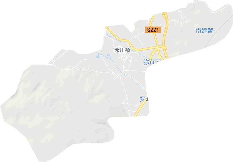 邓川镇电子地图