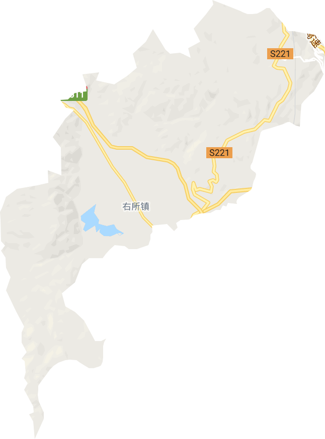 右所镇电子地图