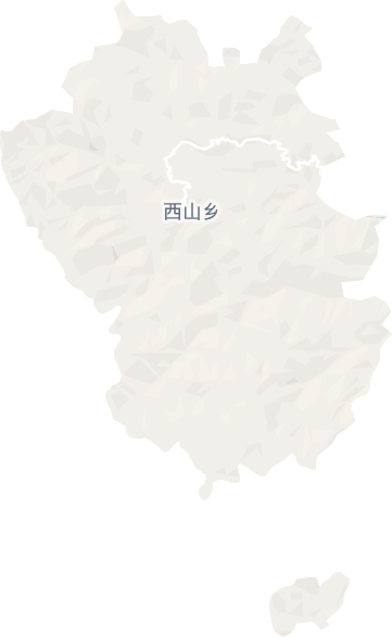 西山乡电子地图