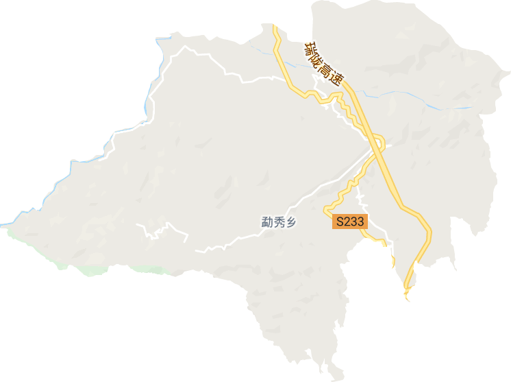 勐秀乡电子地图