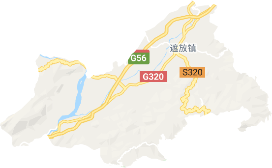 遮放镇电子地图