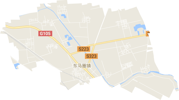 东马圈镇电子地图