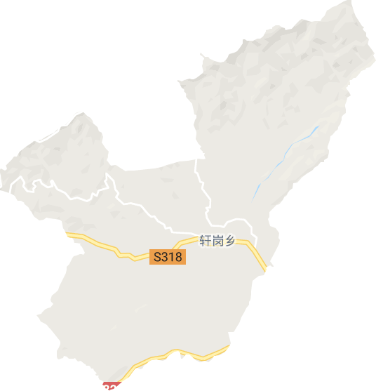 轩岗乡电子地图
