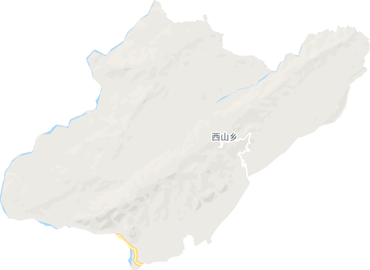 西山乡电子地图