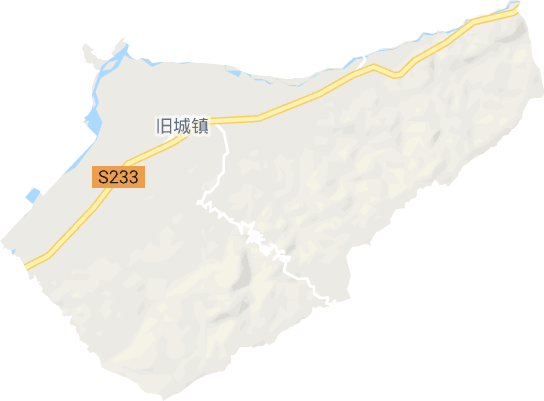 旧城镇电子地图