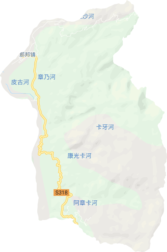 那邦镇电子地图