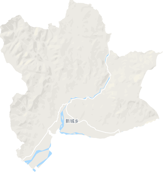 新城乡电子地图