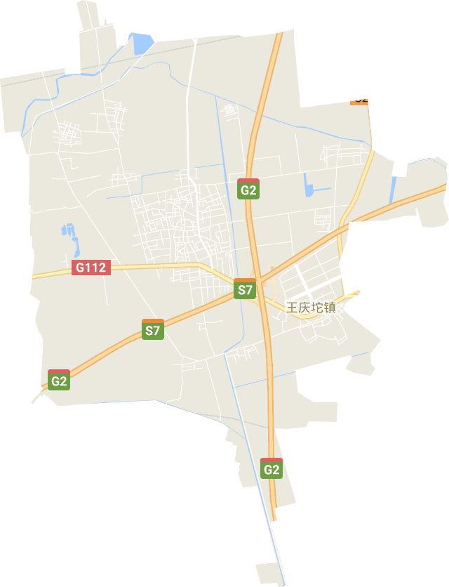 王庆坨镇电子地图