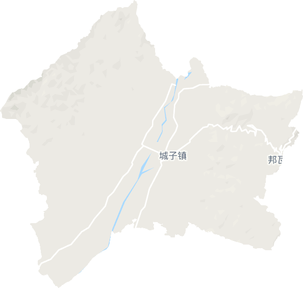 城子镇电子地图