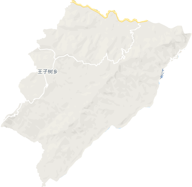 王子树乡电子地图