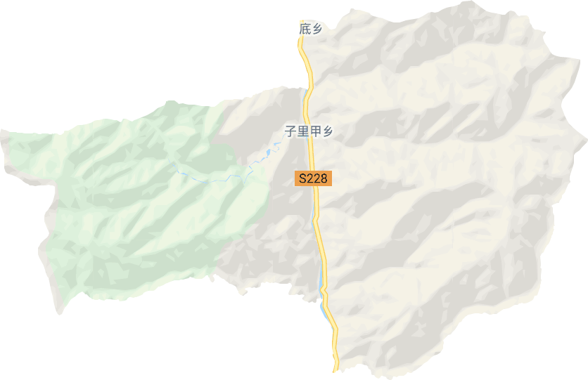 子里甲乡电子地图