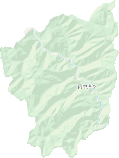 丙中洛镇电子地图