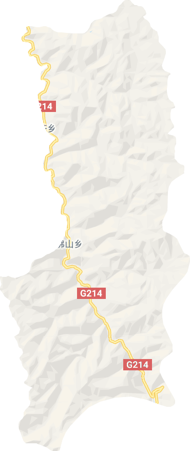 佛山乡电子地图