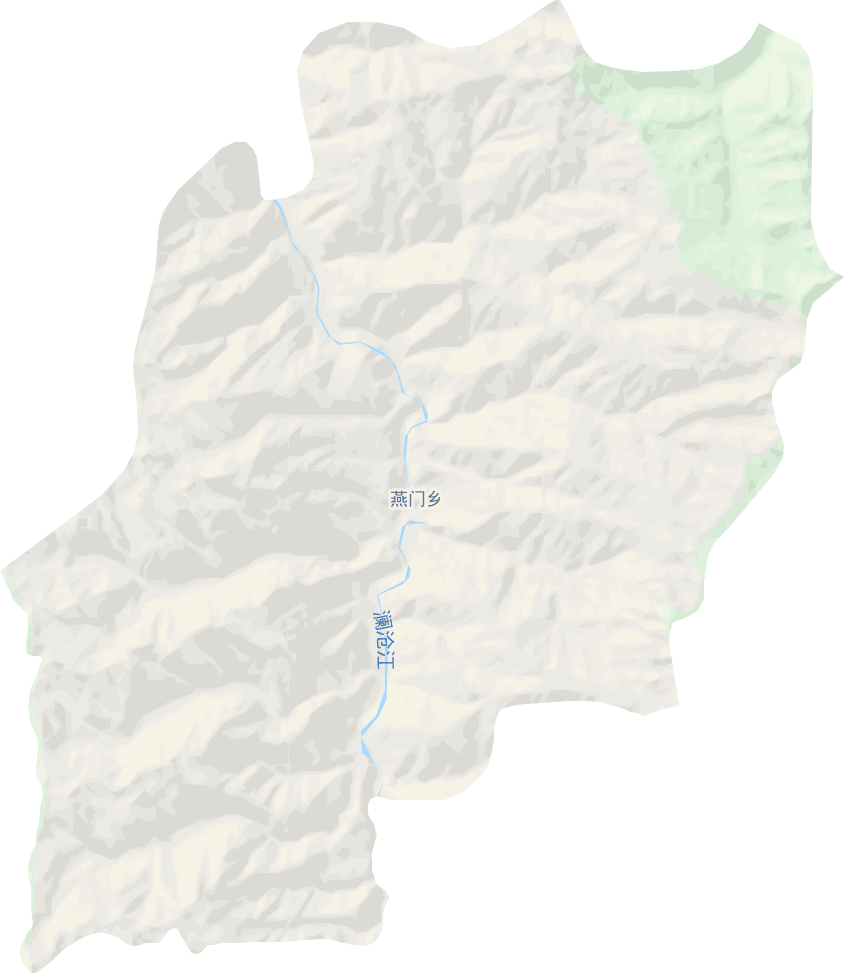 燕门乡电子地图