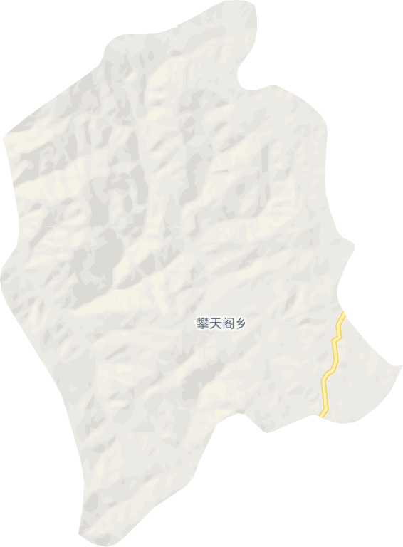 攀天阁乡电子地图