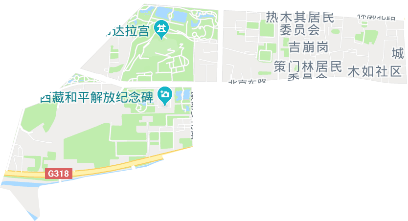 吉崩岗街道电子地图