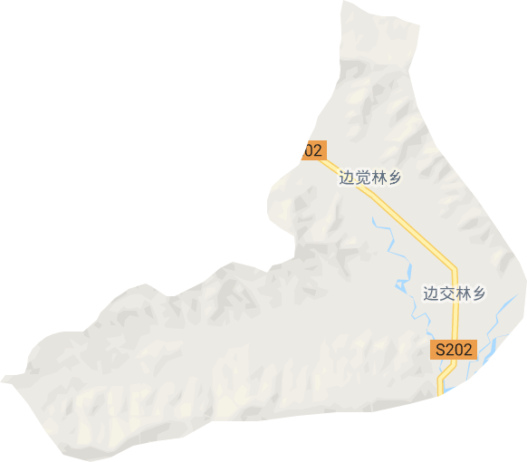 边交林乡电子地图