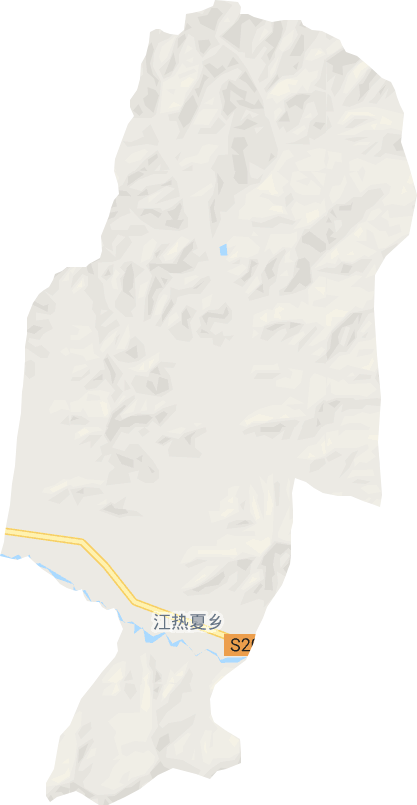 江热夏乡电子地图