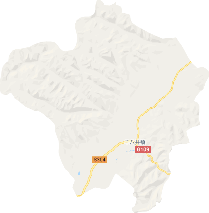 羊八井镇电子地图